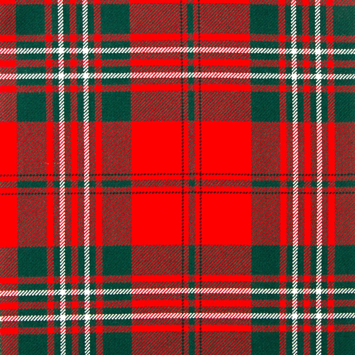 Scott Red Modern Heavy Weight Tartan Fabric