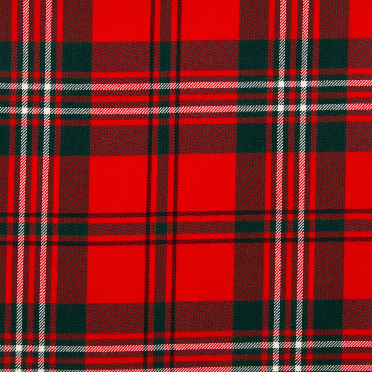 Scott Red Modern Braeriach Tartan Fabric