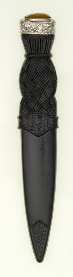 Stone Top Safety Sgian Dubh - Click Image to Close