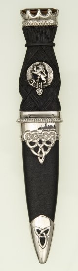 Deluxe Stone Top Clan Sgian Dubh