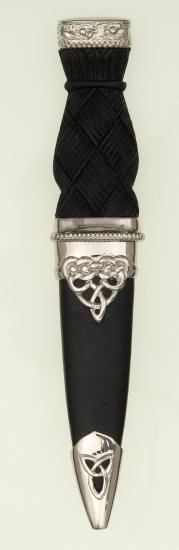 Deluxe Polished Top Sgian Dubh