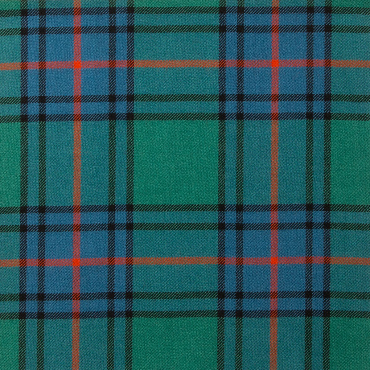 Shaw Green Ancient Tartan Fabric