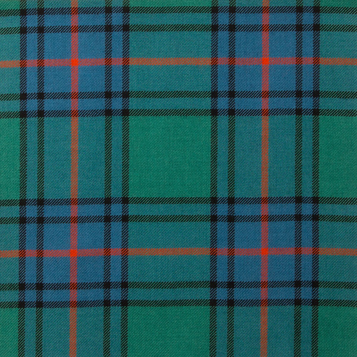 Shaw Green Ancient Tartan Fabric