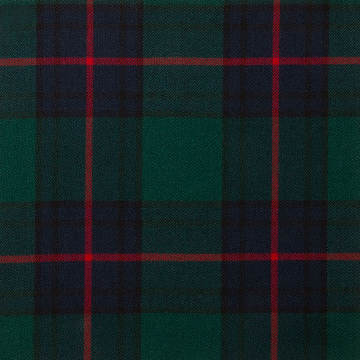 Shaw Green Modern Tartan Fabric - Click Image to Close