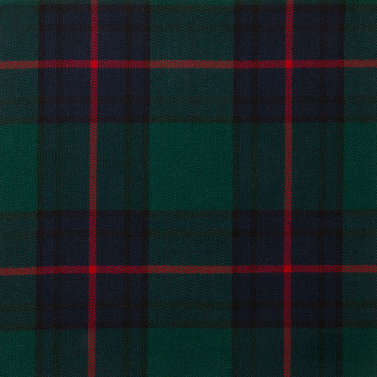 Shaw Green Modern Tartan Fabric