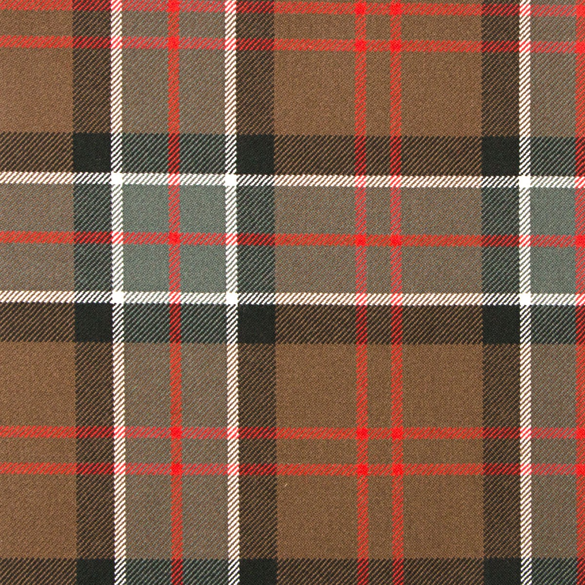 Sinclair Hunting Weathered Heavy Weight Tartan Fabric