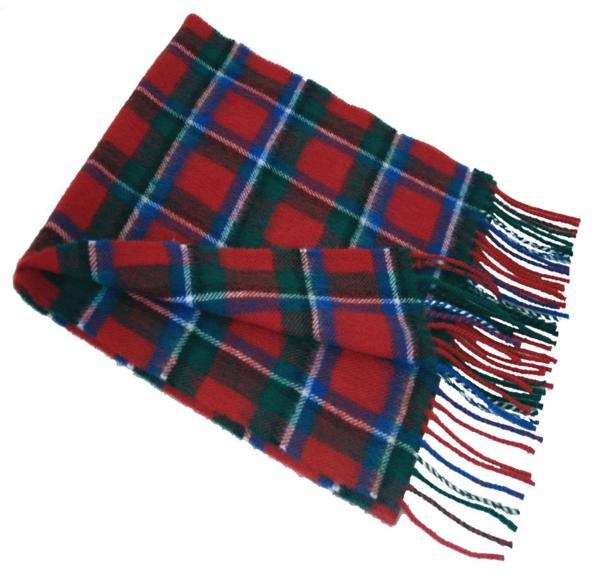 Sinclair Clan Tartan Scarf - Click Image to Close