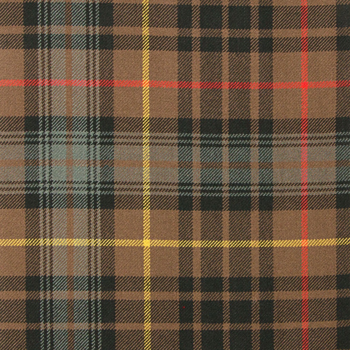 Stewart Hunting Weathered Heavy Weight Tartan Fabric - Click Image to Close