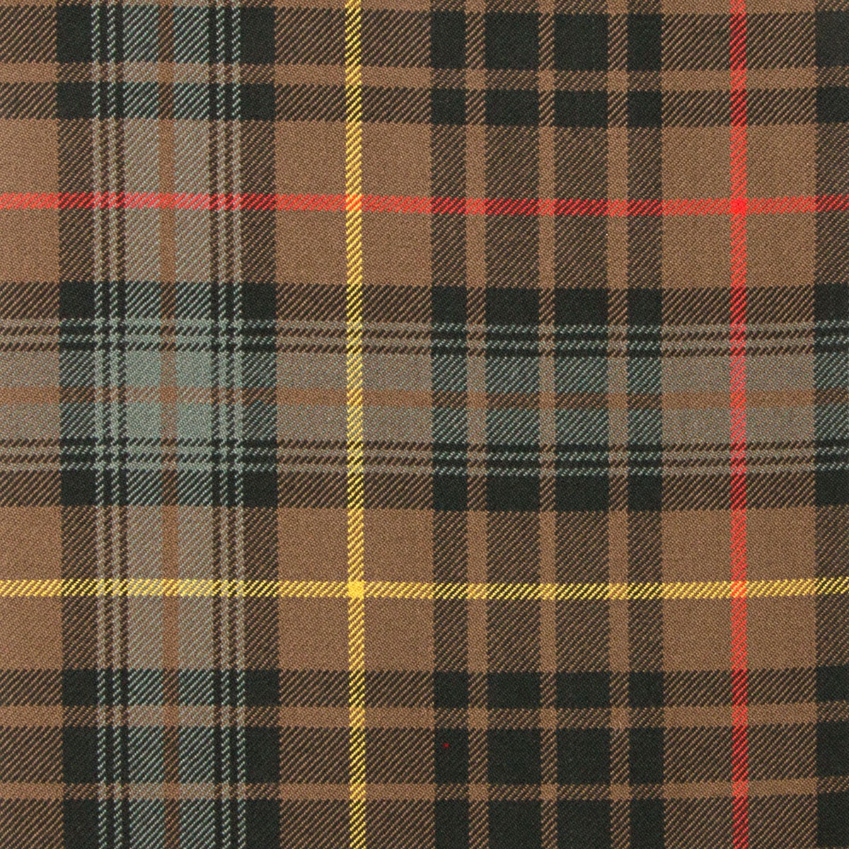 Stewart Hunting Weathered Heavy Weight Tartan Fabric