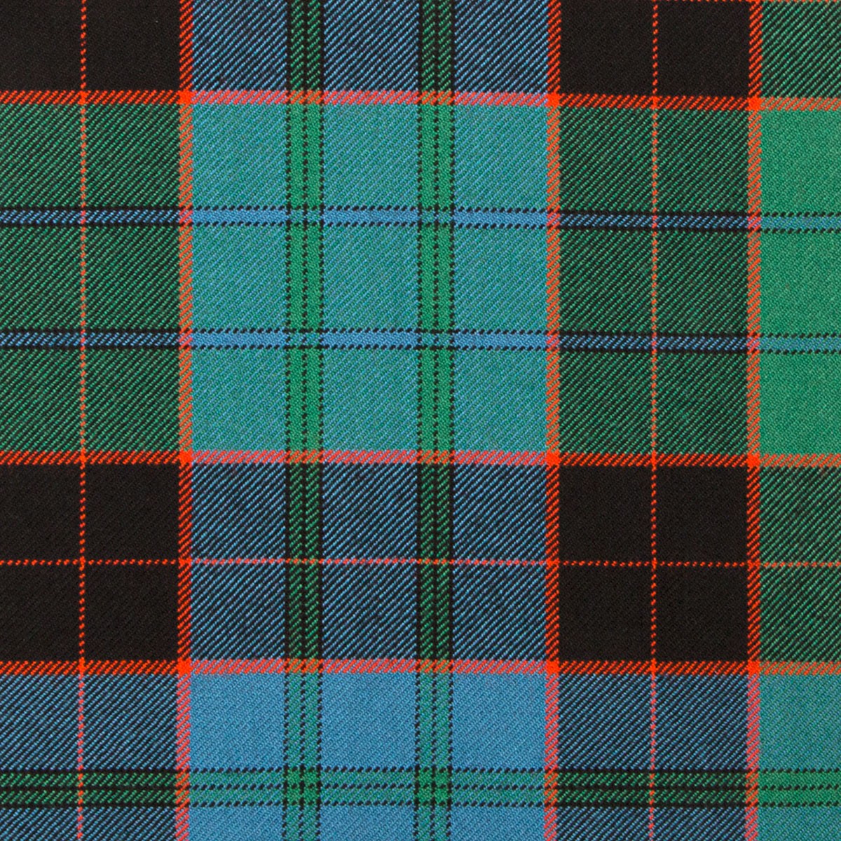 Stewart Old Sett Ancient Heavy Weight Tartan Fabric - Click Image to Close