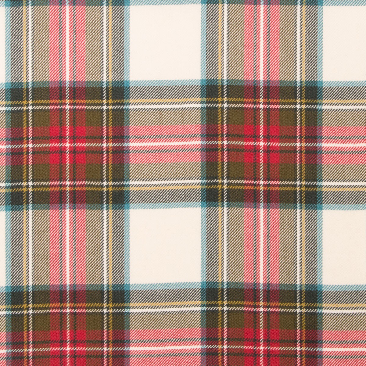 Stewart Dress Weathered Tartan Fabric