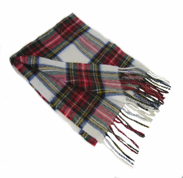 Stewart Clan Dress Tartan Scarf - Click Image to Close