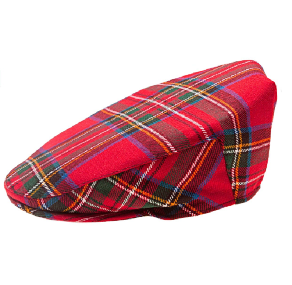 scottish tartan cap