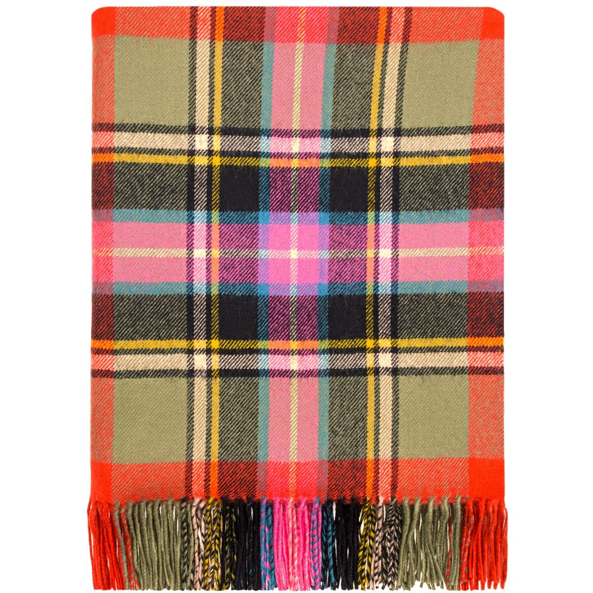 Bruce of Kinnaird Ancient Tartan Lambswool Stole