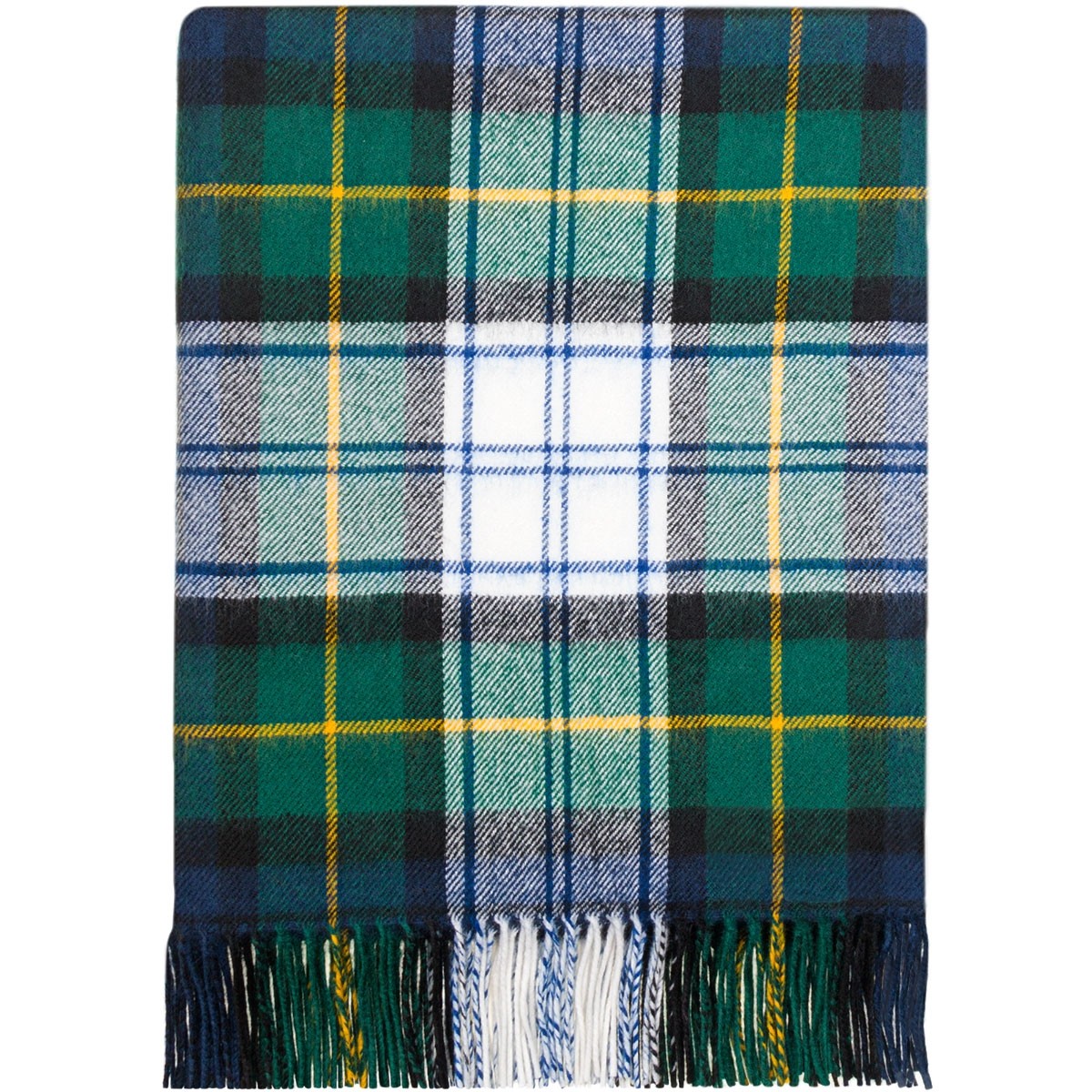 Gordon Dress Modern Tartan Lambswool Stole - Click Image to Close