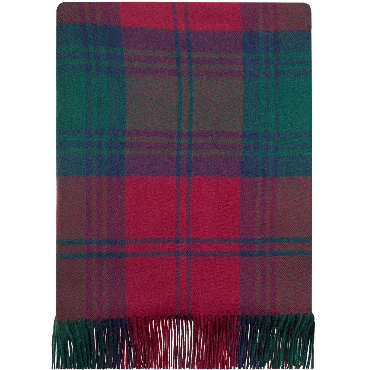 Lindsay Modern Tartan Lambswool Stole - Click Image to Close