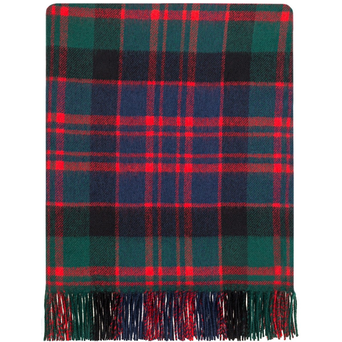 MacDonald Clan Modern Tartan Lambswool Stole - Click Image to Close