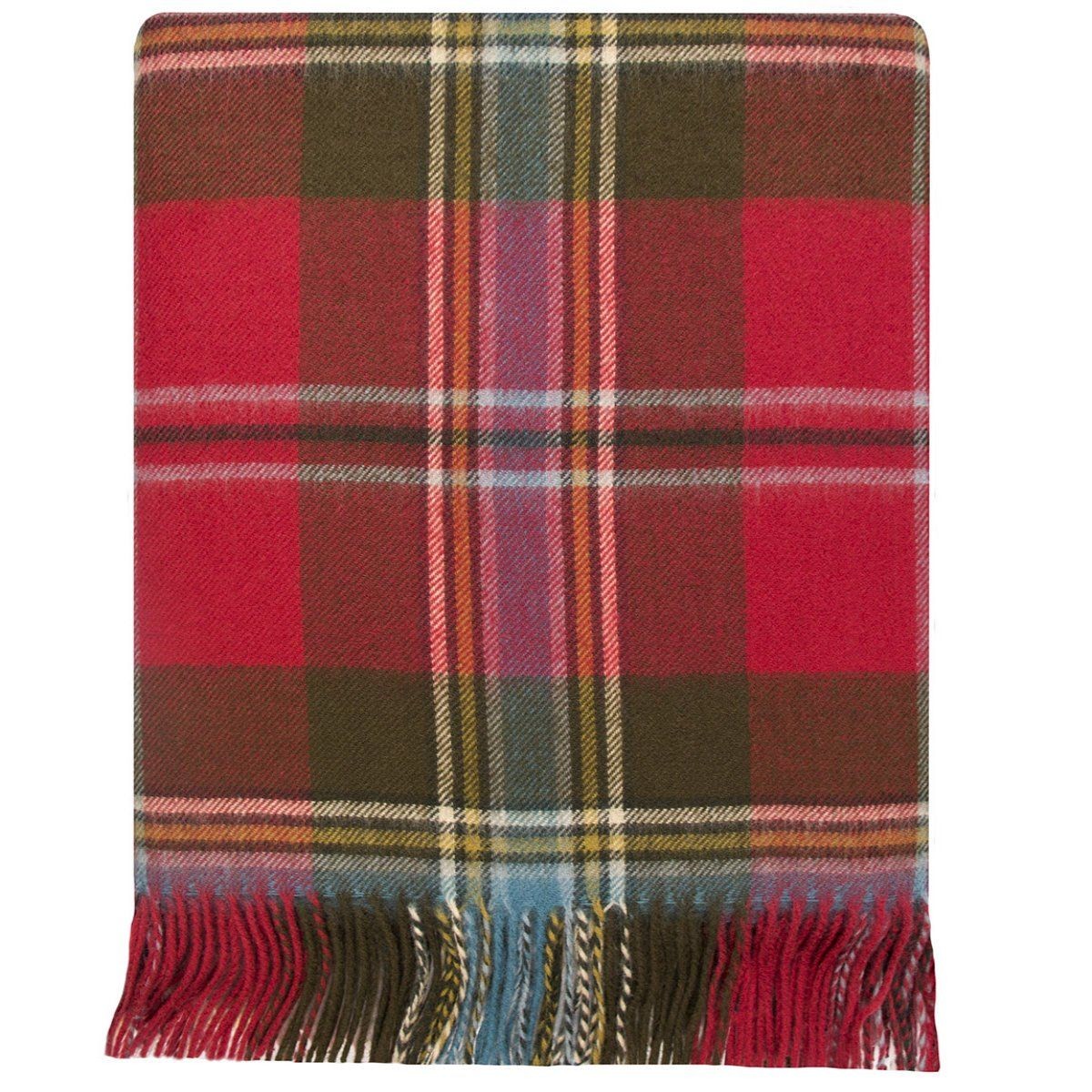 MacLean of Duart Weathered Tartan Lambswool Stole - Click Image to Close
