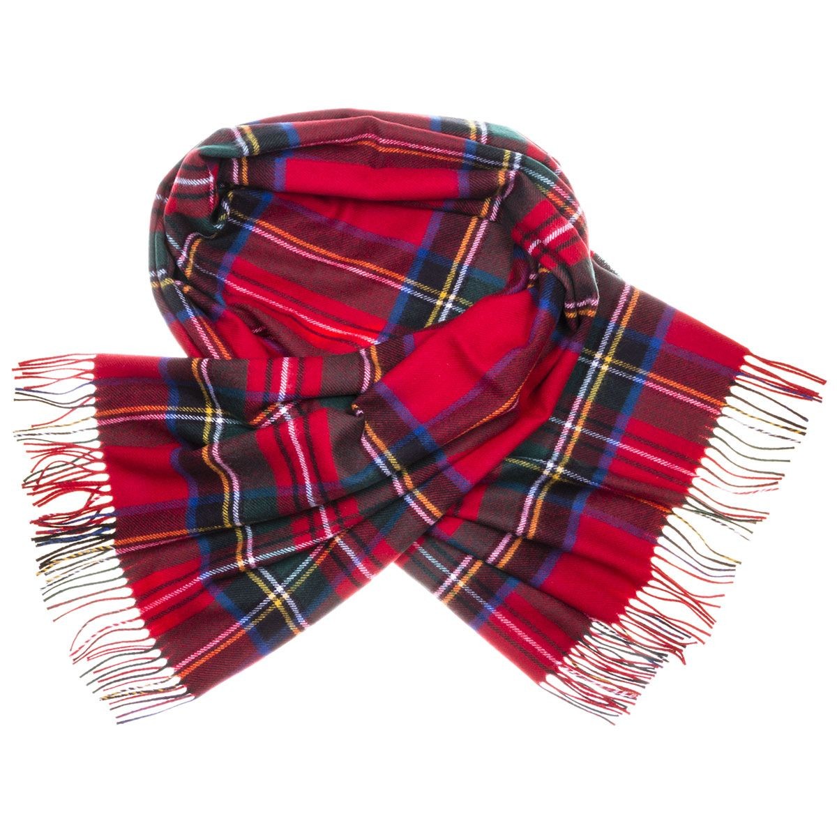 Stewart Royal Modern Tartan Lambswool Stole - Click Image to Close