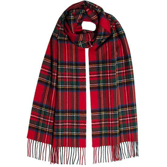 Stewart Royal Modern Lambswool Scarf - Click Image to Close