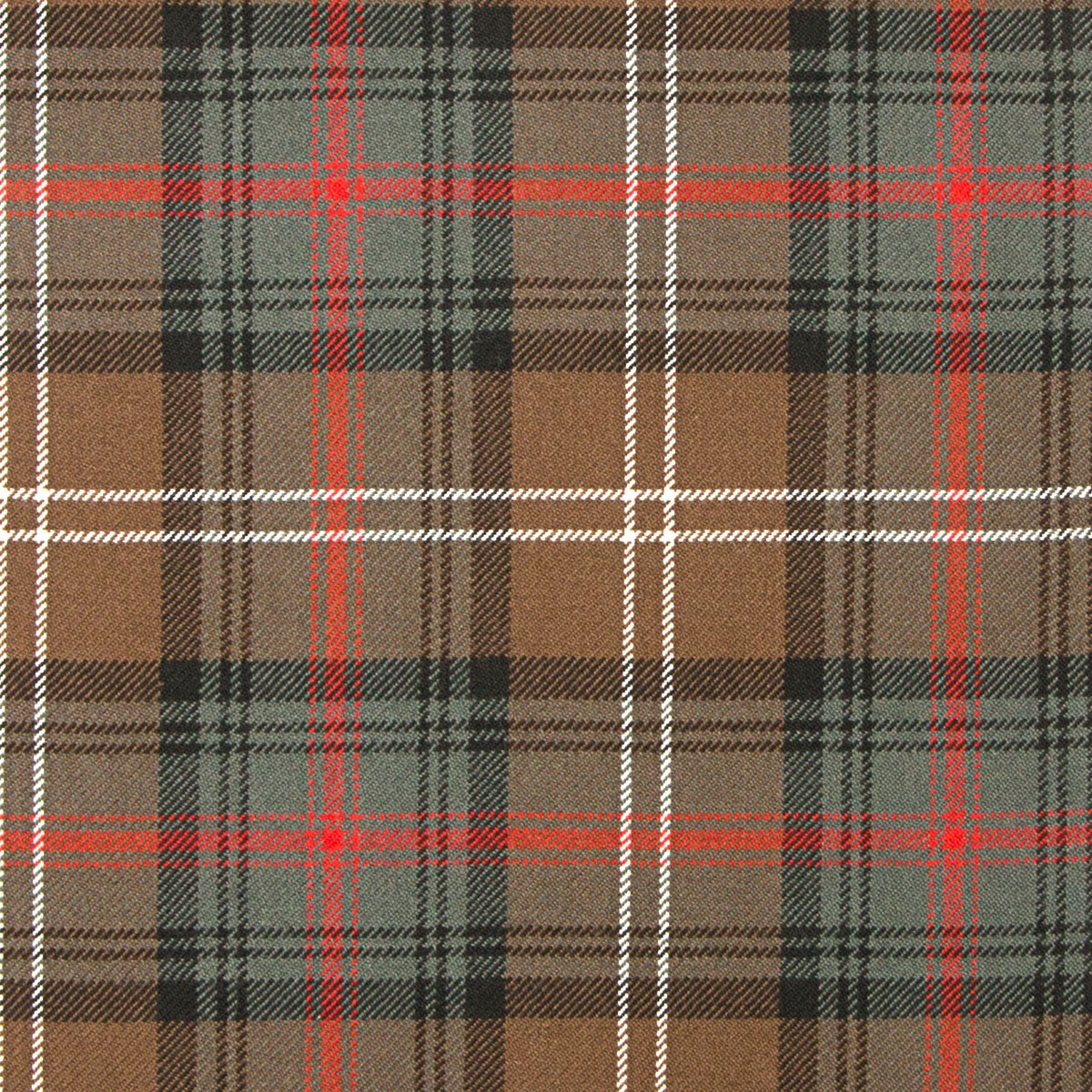 Sutherland Old Weathered Heavy Weight Tartan Fabric - Click Image to Close