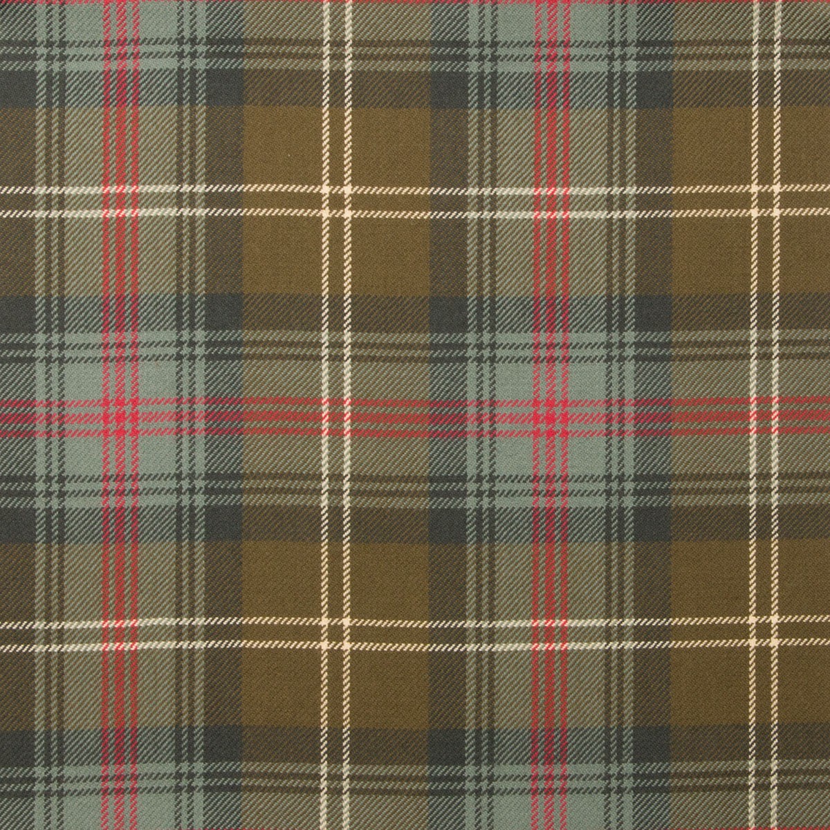 Sutherland Old Weathered Tartan Fabric - Click Image to Close