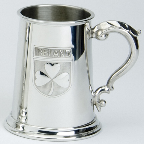 Ireland Badge Tankard - Click Image to Close
