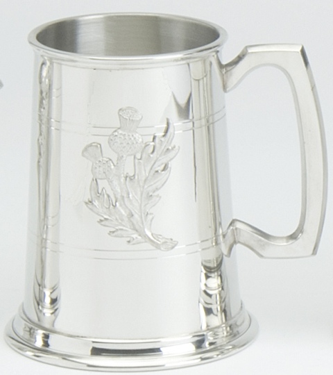 Thistle Front Tankard - Click Image to Close