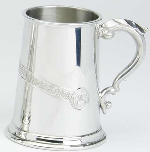 Celtic Thistle Tankard - Click Image to Close