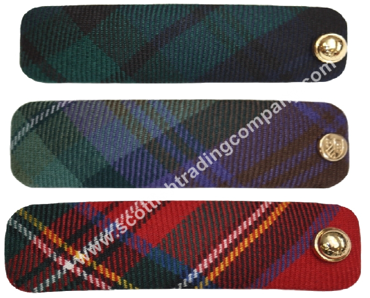 Tartan Large Hair Clip - Click Image to Close