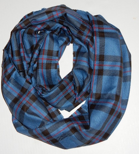 Scottish Tartan Infinity Scarf - Click Image to Close