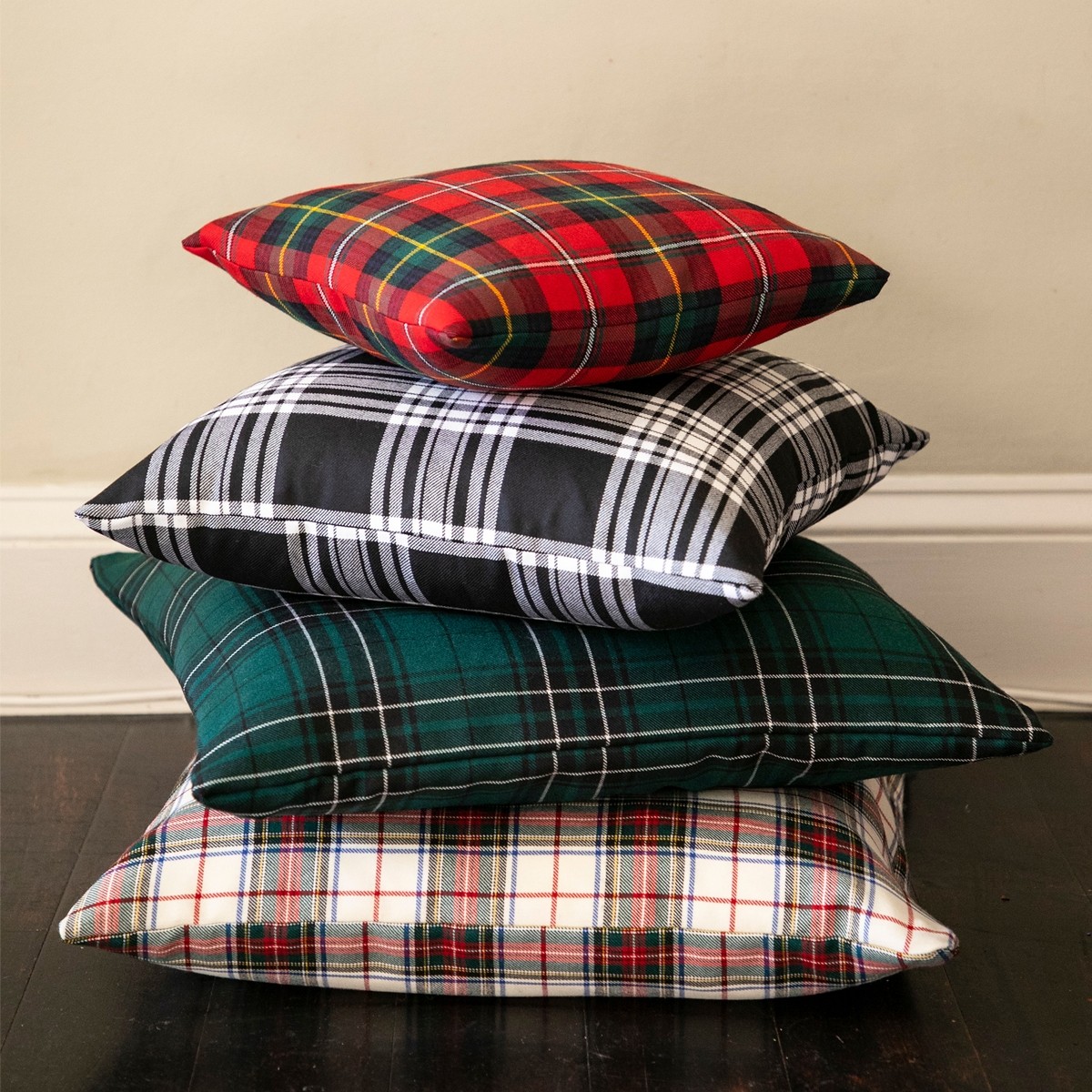 Scottish Tartan Pillow Cover