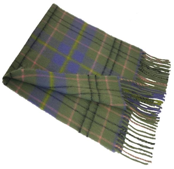 Taylor Clan Tartan Scarf - Click Image to Close