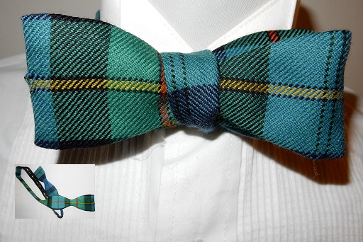 Self Tie Scottish Tartan Bow Tie