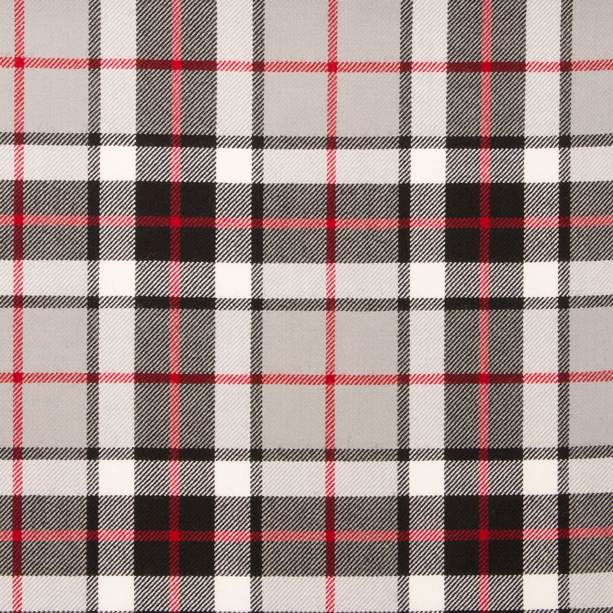 Thompson Grey Tartan Fabric