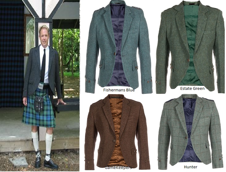 Tweed Argyll Jacket - Click Image to Close