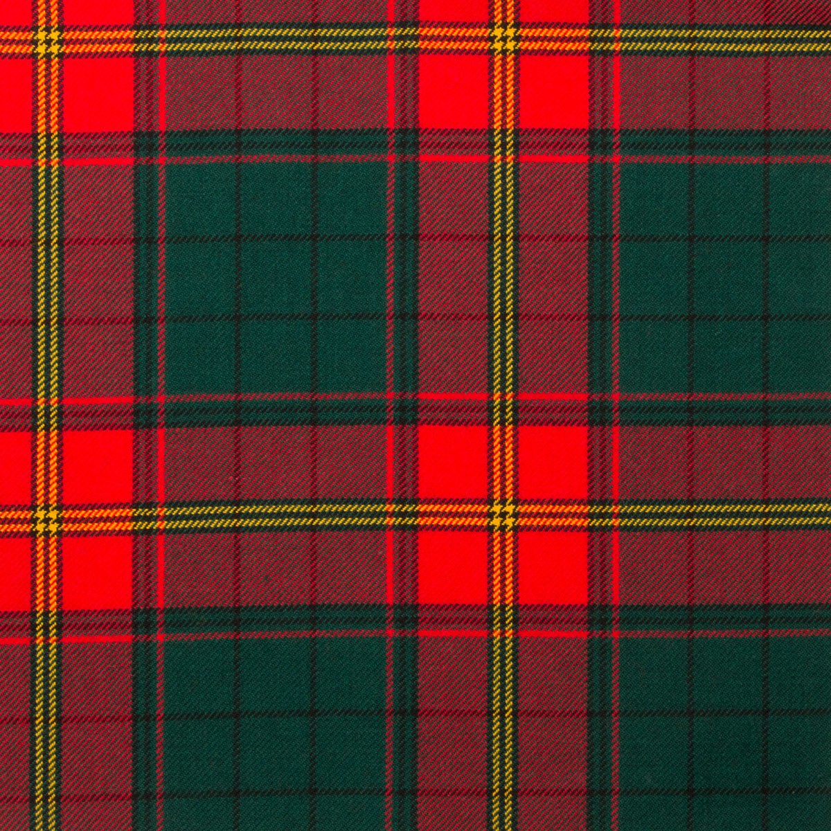 Ulster Red Tartan Fabric