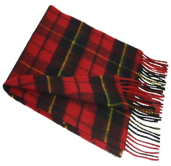 Wallace Clan Tartan Scarf - Click Image to Close